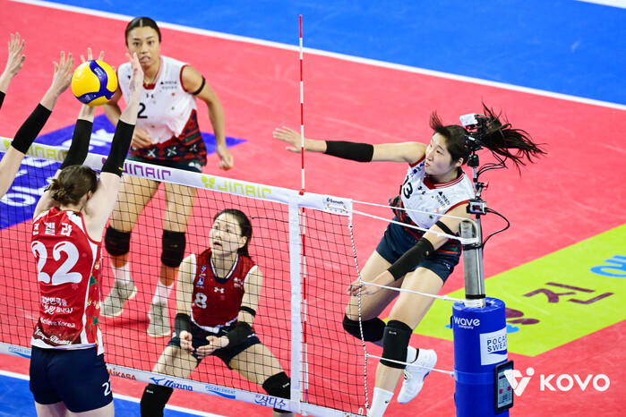 '정지윤 25점' 현대...